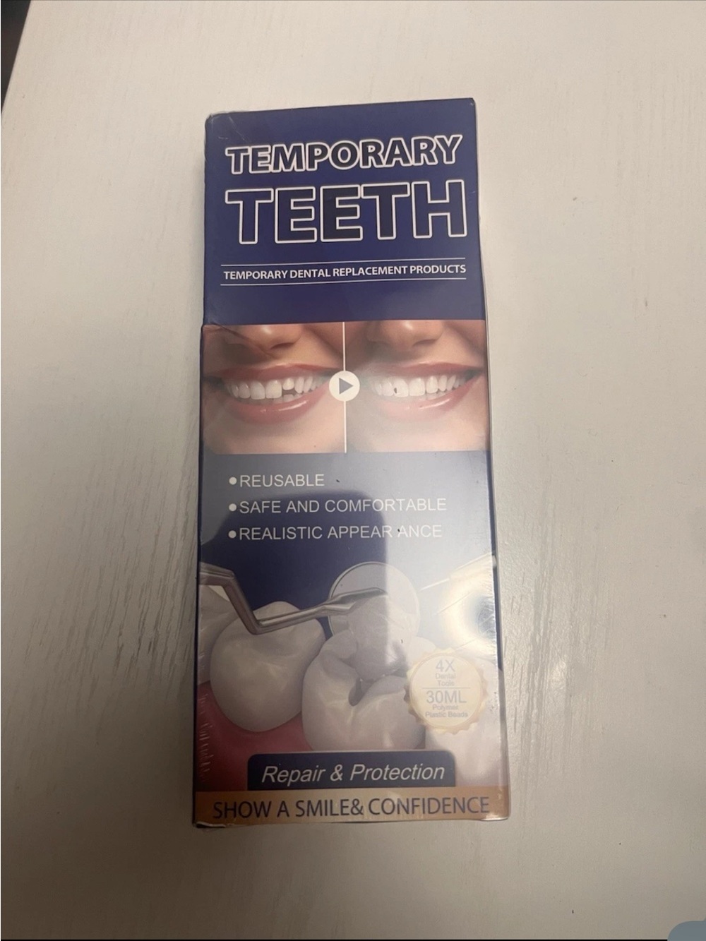 Temporary False Teeth